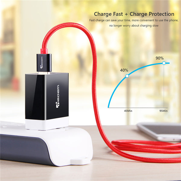 Fast Charging Mobile Phone Micro USB Charger Cable