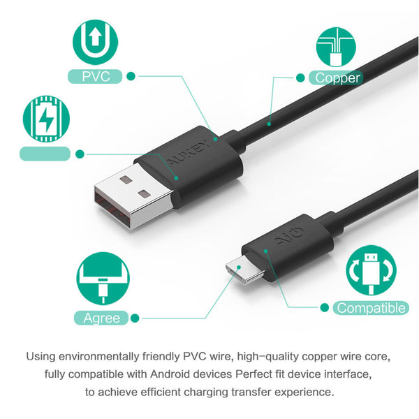 Premium USB Cable 2.0 Sync & Charging Cable