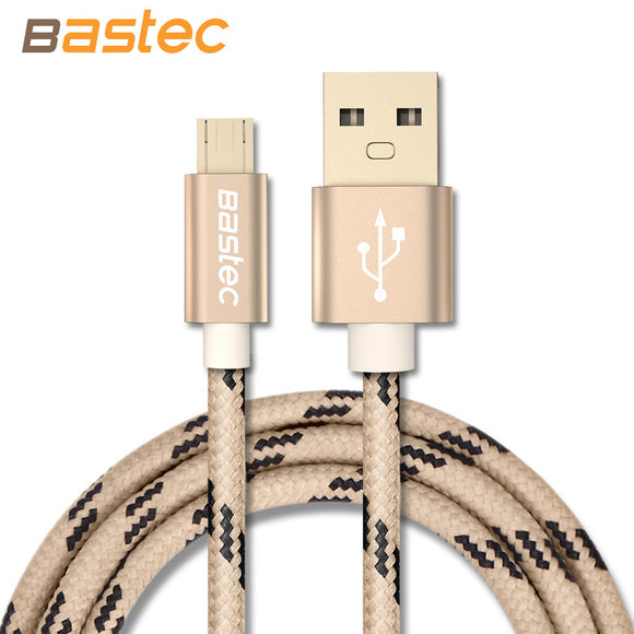 Micro USB Fast Charging Metal Shell Gold-plated Cable