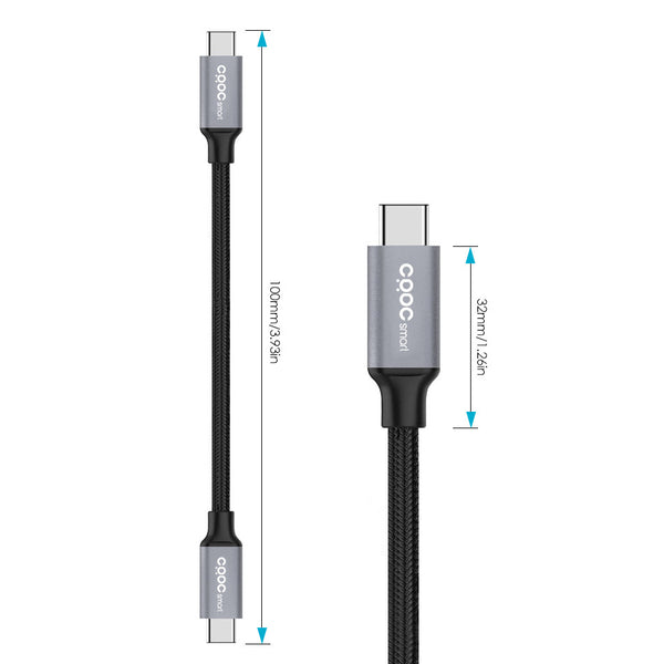 Hi-Speed Braided Nylon USB-C to USB-C Type-C Cable