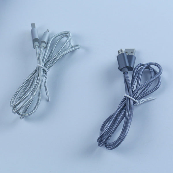 Nylon Braid Micro USB Data Sync & Charging Cables