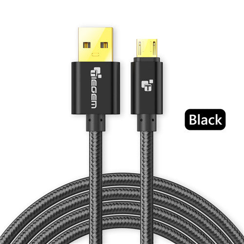 Fast Charging Mobile Phone Micro USB Charger Cable
