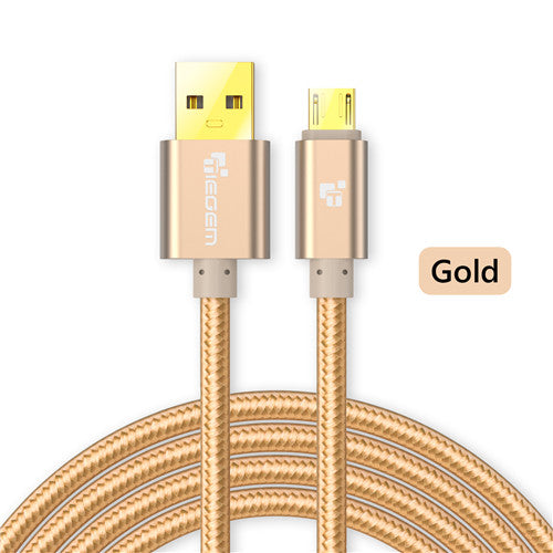 Fast Charging Mobile Phone Micro USB Charger Cable