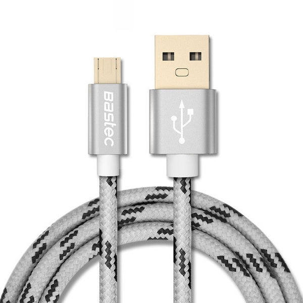 Micro USB Fast Charging Metal Shell Gold-plated Cable