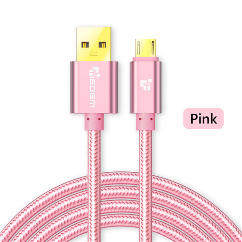 Fast Charging Mobile Phone Micro USB Charger Cable