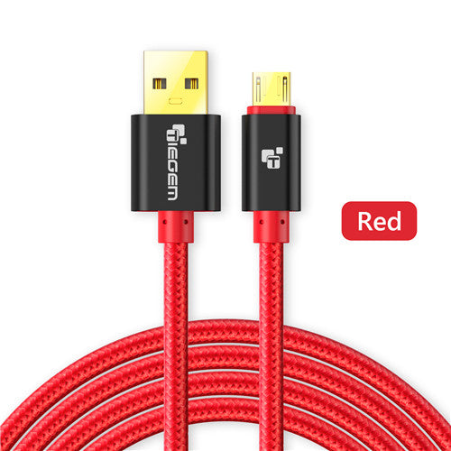 Fast Charging Mobile Phone Micro USB Charger Cable
