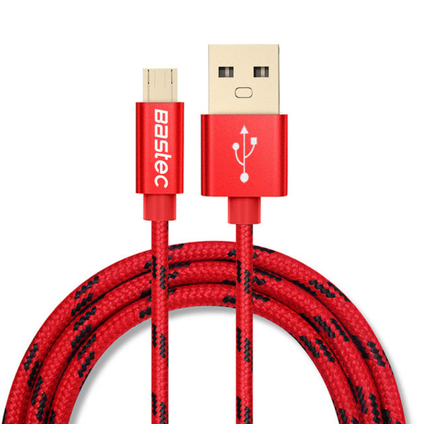 Micro USB Fast Charging Metal Shell Gold-plated Cable